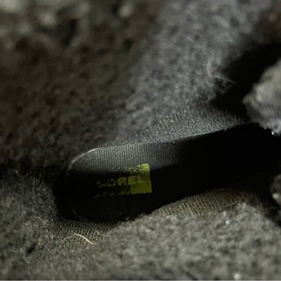 Sorel Striped Fuzzy Lined Lace Up Mid Calf Winter Snow Boots Size 6 - Picture 5 of 7